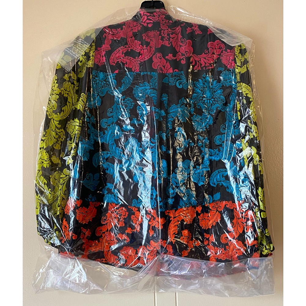 Alice + Olivia Jeannie Tie Neck Floral Blouse Top - Picture 9 of 16